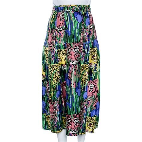 gucci maxi skirts for women|gucci multicolor skirt.